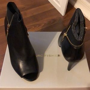 Marc Fisher Brand new peep toe booties